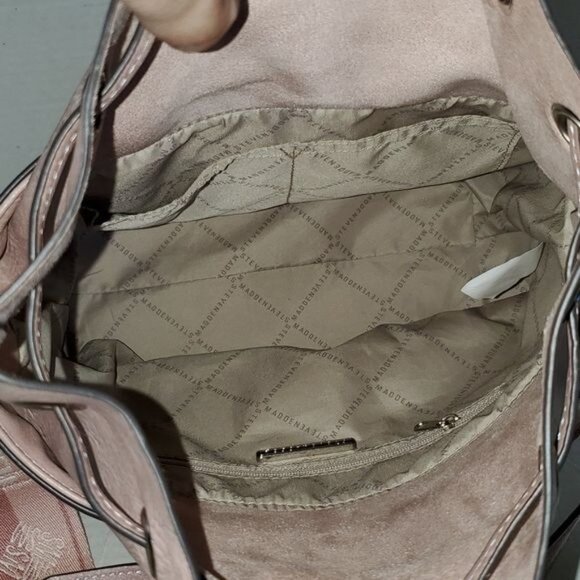 Steve Madden Bag Pink BMayor Raffia Crossbody Shoulder Handbag Tote WOMEN'S - Picture 10 of 16